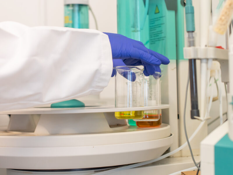 Metrohm-autotitrator Metrohm-autotitrator