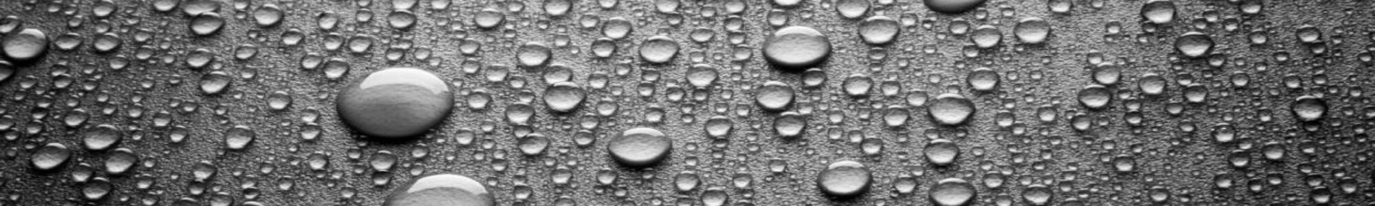 Drops,Of,Water-repellent,Surface,In,Black,&,White